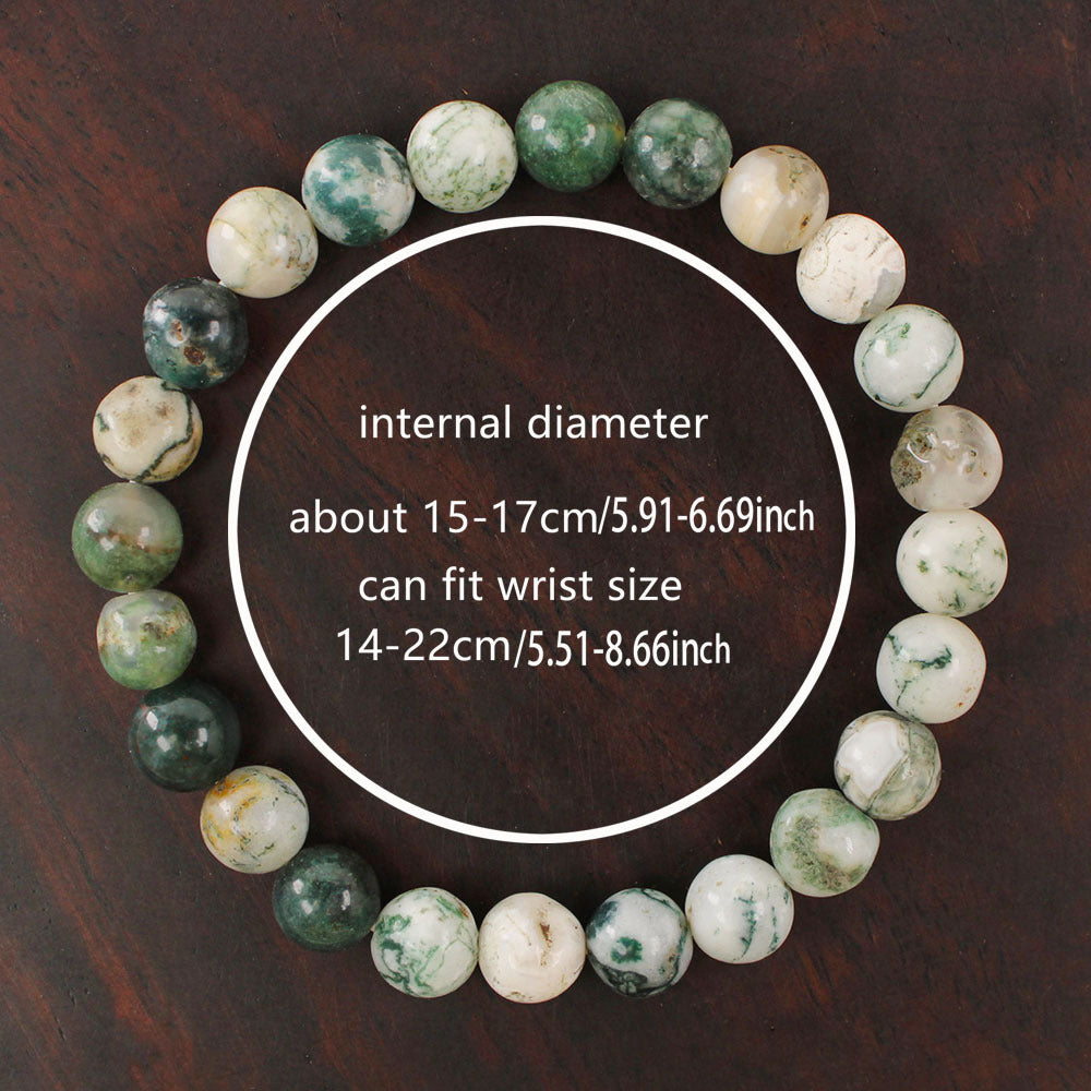 Indian Agate Energy Bracelet – Grounded Style for Him & Her