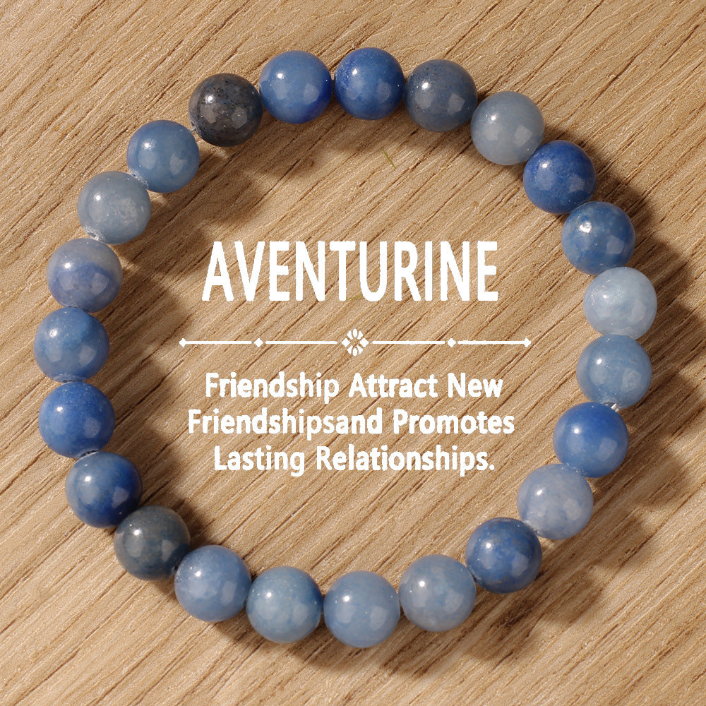 Natural Blue Aventurine Bracelet