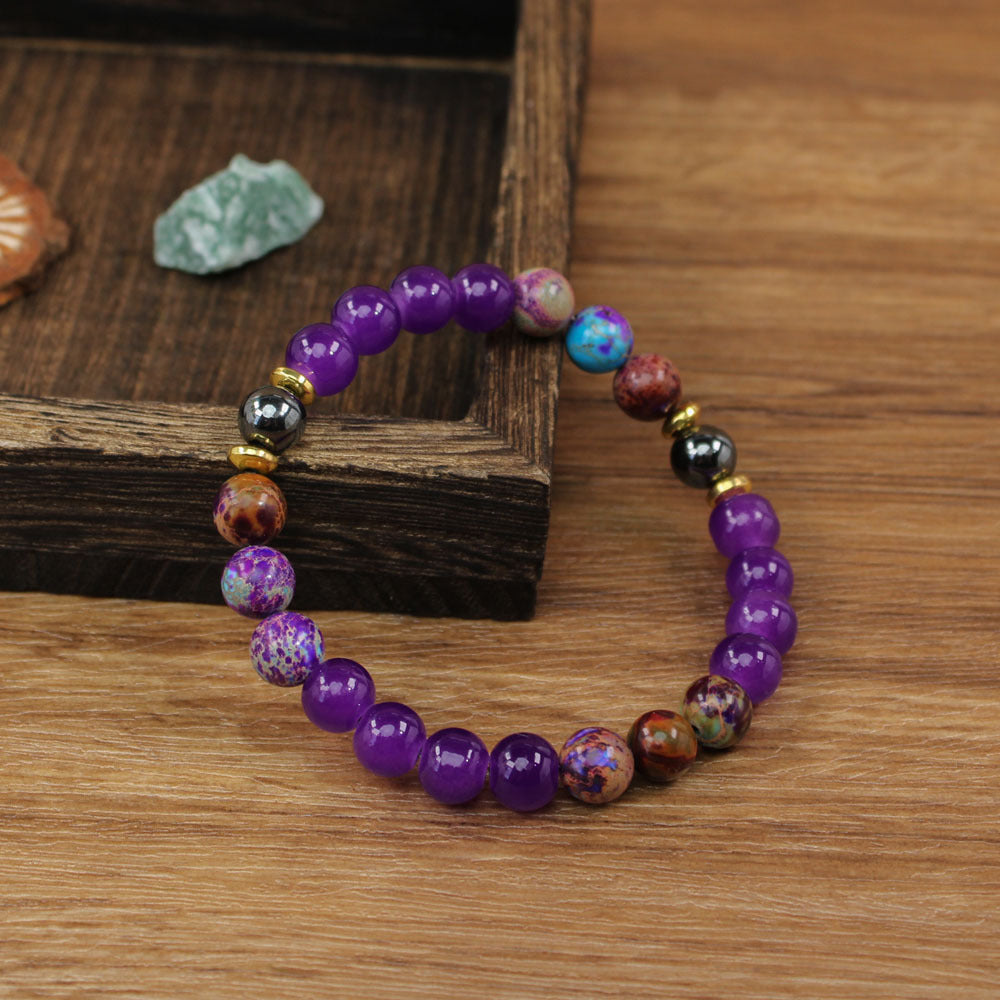 Black Agate Wealth Energy Bracelet – Grounding Protection & Abundance