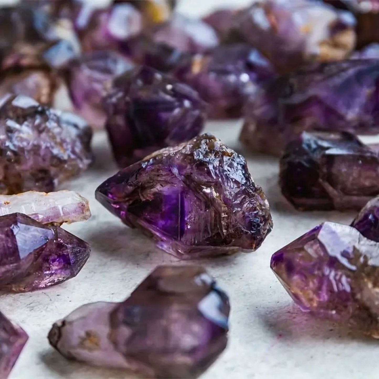 Natural Super Seven Crystal – Raw Melody Stone for Spiritual Awakening & Energy Alignment