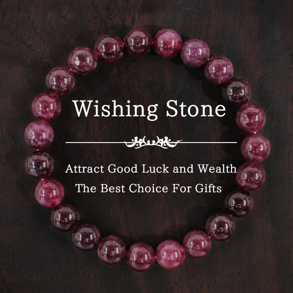 Natural Garnet Bead Bracelet – Passion, Vitality & Inner Healing