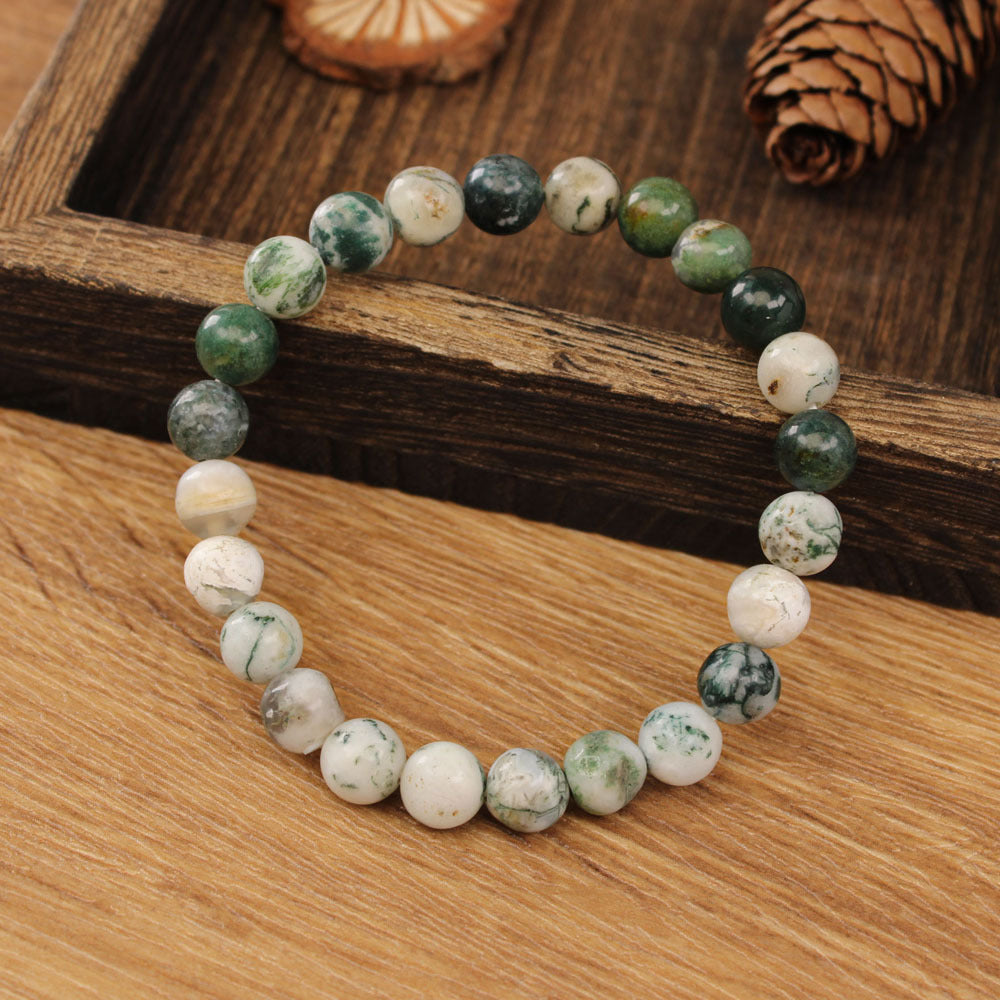 Indian Agate Energy Bracelet – Grounded Style for Him & Her
