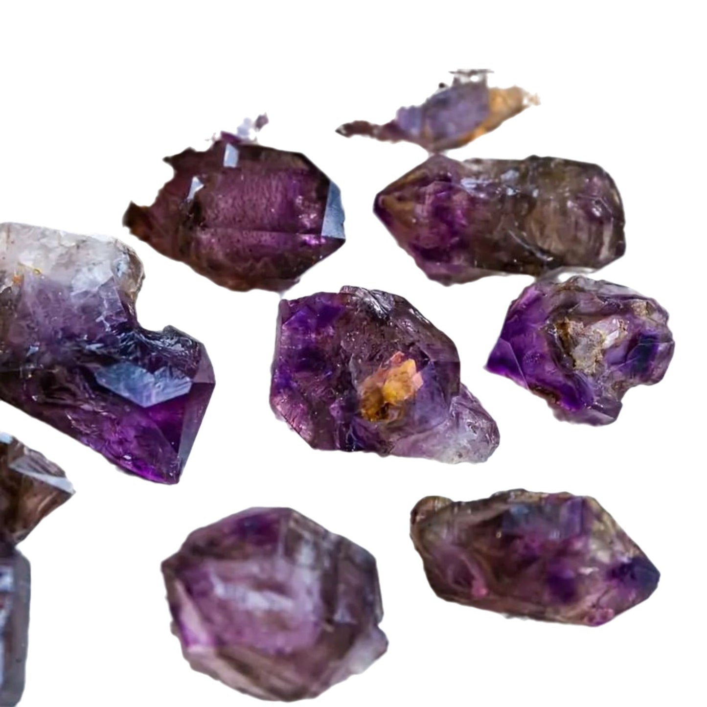 Natural Super Seven Crystal – Raw Melody Stone for Spiritual Awakening & Energy Alignment