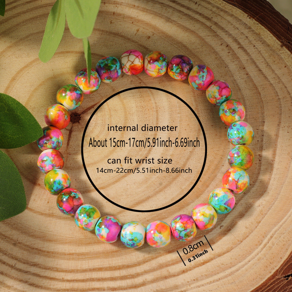 Dopamine Boho Beaded Bracelet