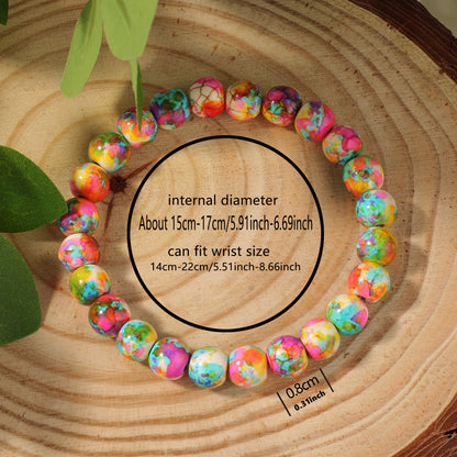 Dopamine Boho Beaded Bracelet