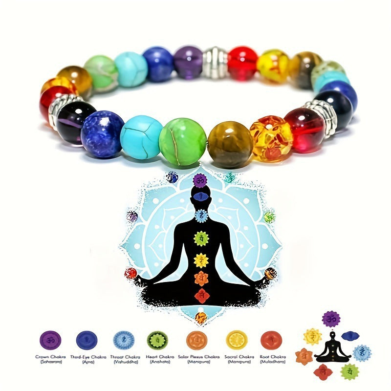 7-Chakra Healing Crystal Bracelet