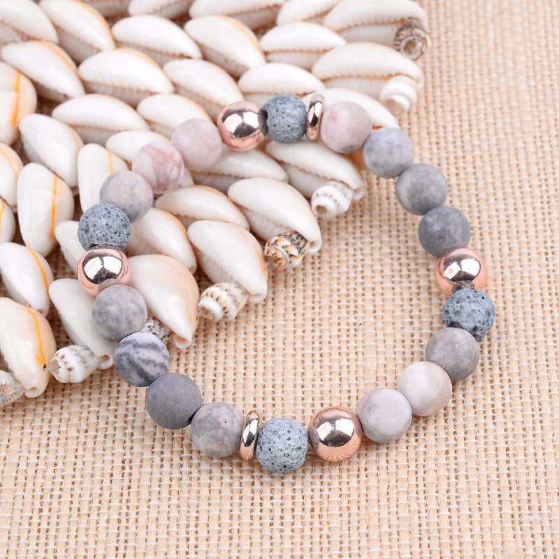 Genuine Lava Stone Bracelet – Grounding & Protection