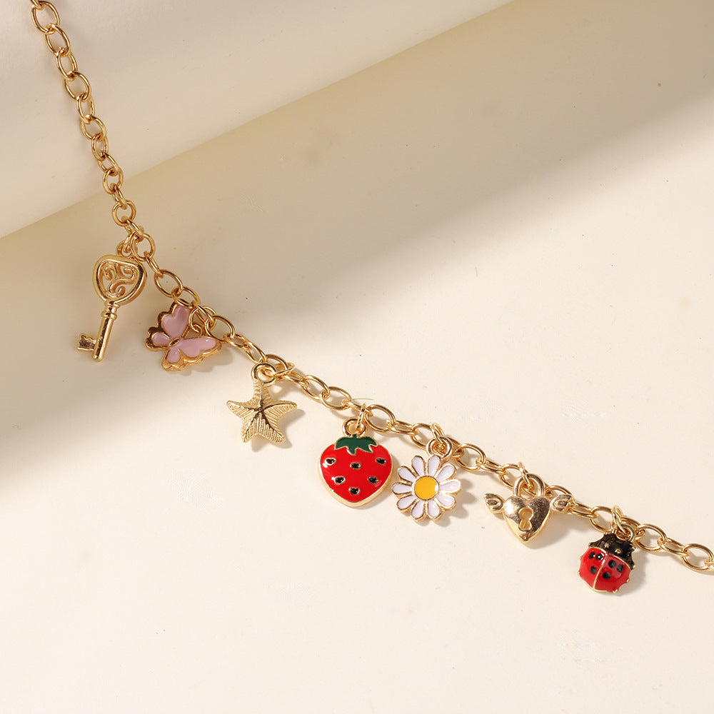 Sweet & Spicy Summer Pendant Necklace – Vacation Vibes with Edge