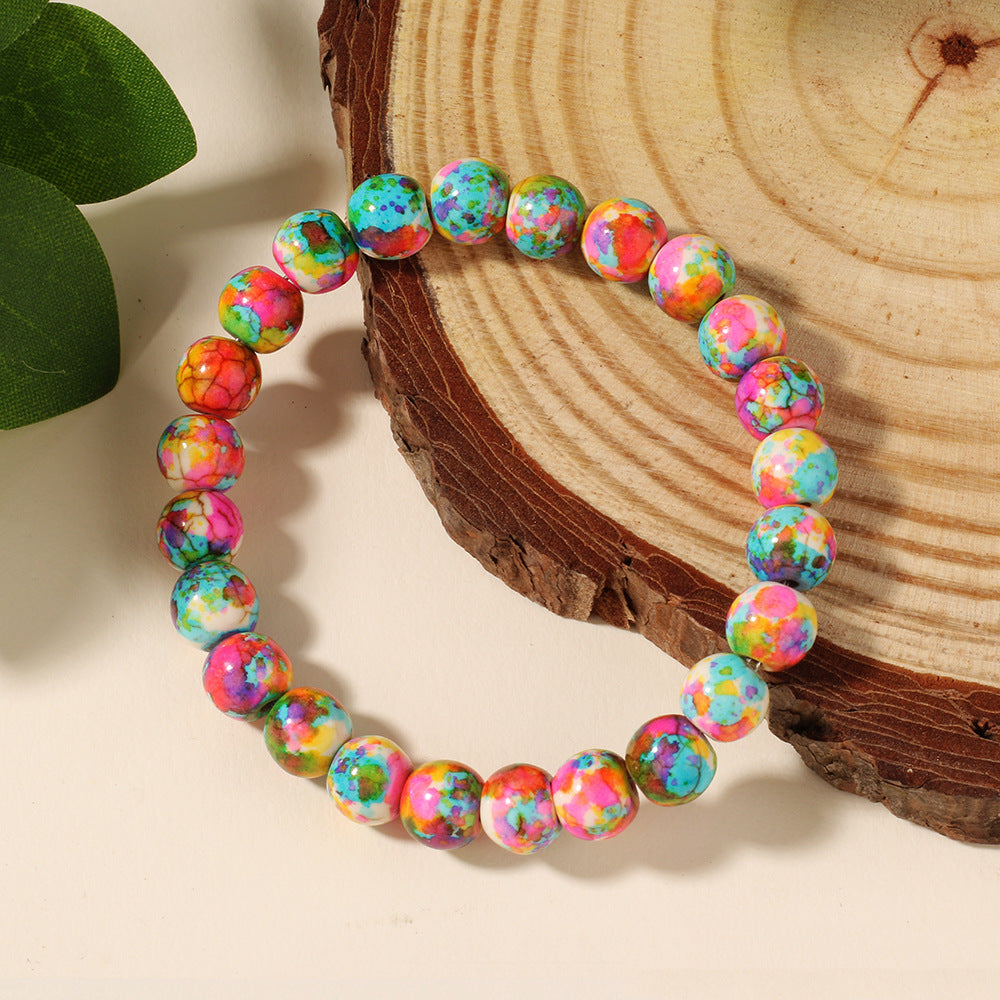 Dopamine Boho Beaded Bracelet