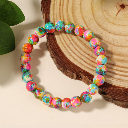 Dopamine Boho Beaded Bracelet