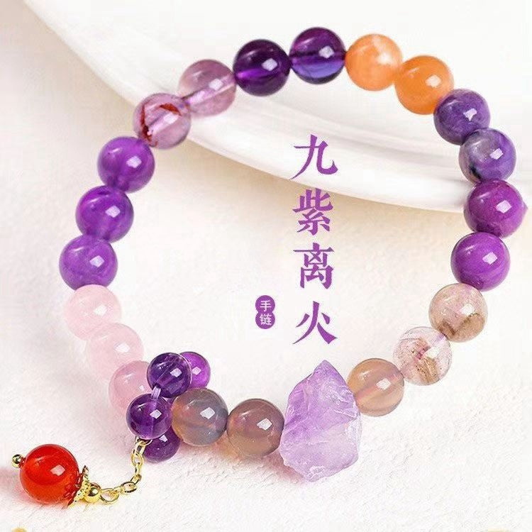 Bazi Customized Top Grade Amethyst Bracelet