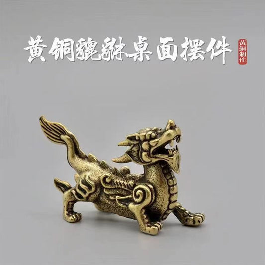 Bronze Qilin Statue – Feng Shui Protector for Wealth and Prosperity