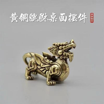 Bronze Qilin Statue – Feng Shui Protector for Wealth and Prosperity