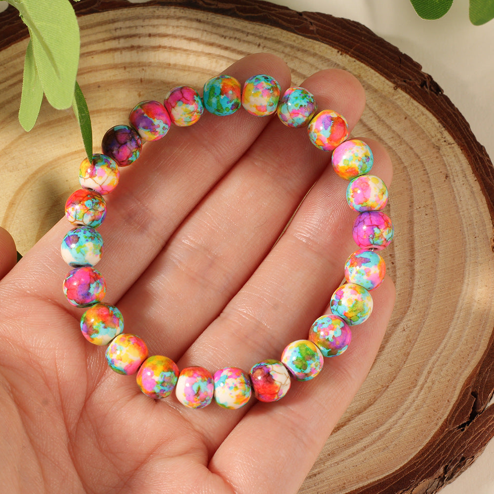 Dopamine Boho Beaded Bracelet
