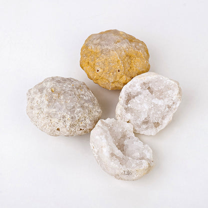 Moroccan Agate Geode Crystal Specimen