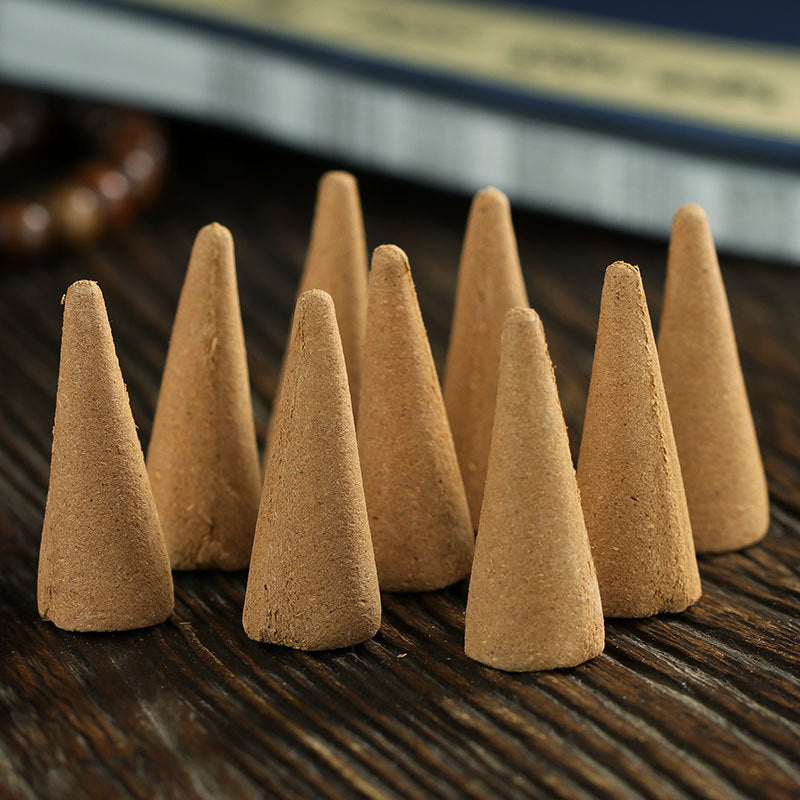 Cone shaped, Premium Sandalwood Fragrance – Energy Harmonizing Aromatherapy