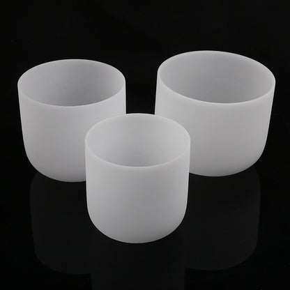 Standard Pitch Quartz Crystal Singing Bowl | Yoga Meditation Sound Healing