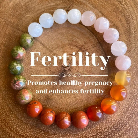 Natural Unakite Crystal Bracelet – Emotional Healing & Feminine Grounding