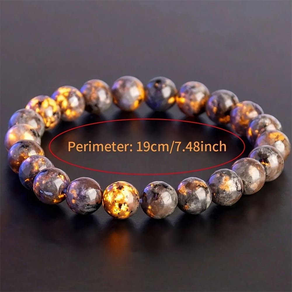 Firestone Healing Bracelet · Natural Lava Energy in Bold Punk Style