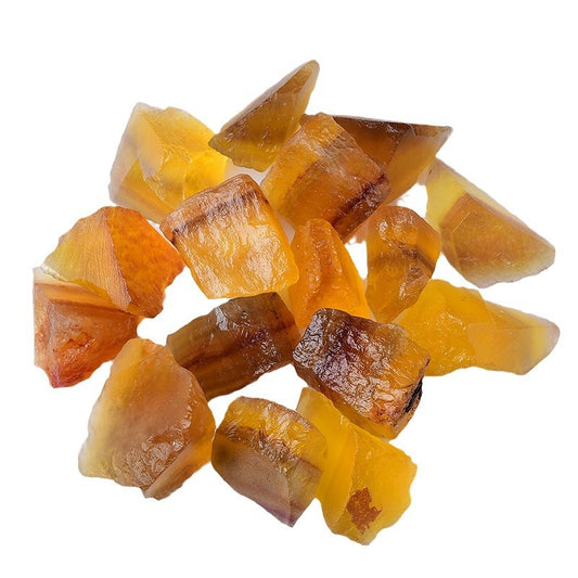 Raw Citrine Crystal Geode – Natural Energy Healing Stone