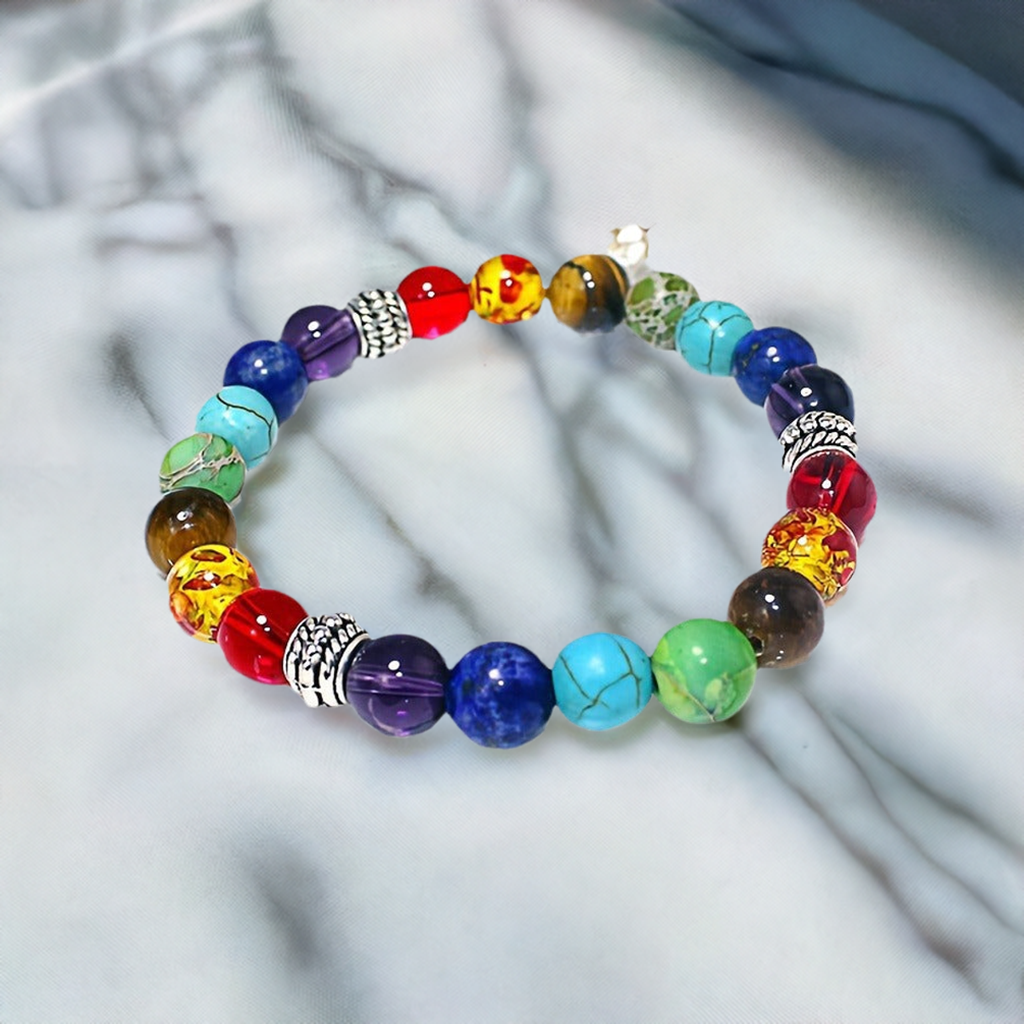 7-Chakra Healing Crystal Bracelet