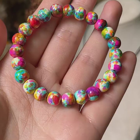 Dopamine Boho Beaded Bracelet