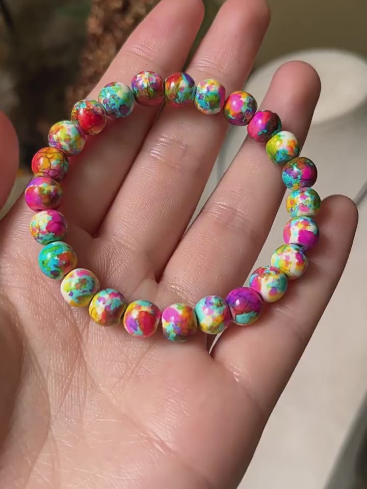 Dopamine Boho Beaded Bracelet