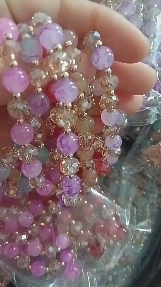 Genuine Amethyst Bracelet – Spiritual Protection & Enlightenment