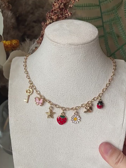 Sweet & Spicy Summer Pendant Necklace – Vacation Vibes with Edge